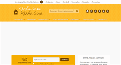 Desktop Screenshot of minhacasaminhacara.com.br